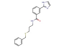 N-[3-(benzylthio)propyl]-3-(1H-imidazol-2-yl)benzamide