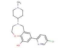 7-(5-chloropyridin-2-yl)-4-(1-methylpiperidin-4-yl)-2,3,4,5-tetrahydro-1,4-benzoxazepin-9-ol