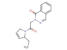 2-[2-(2-ethyl-2,5-dihydro-1H-pyrrol-1-yl)-2-oxoethyl]-1(2H)-phthalazinone