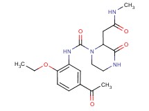N-(5-acetyl-2-ethoxyphenyl)-2-[2-(methylamino)-2-oxoethyl]-3-oxopiperazine-1-carboxamide