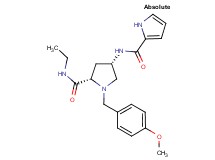 (4S)-N-ethyl-1-(4-methoxybenzyl)-4-[(1H-pyrrol-2-ylcarbonyl)amino]-L-prolinamide