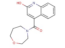 4-(1,4-oxazepan-4-ylcarbonyl)-2-quinolinol