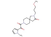 2-(3-methoxypropyl)-8-[(1-methyl-1H-pyrrol-2-yl)(oxo)acetyl]-2,8-diazaspiro[4.5]decan-3-one