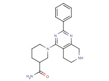 1-(2-phenyl-5,6,7,8-tetrahydropyrido[3,4-d]pyrimidin-4-yl)piperidine-3-carboxamide