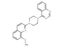 4-[4-(8-methoxy-2-quinolinyl)-1-piperazinyl]quinazoline