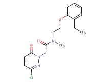 2-(3-chloro-6-oxopyridazin-1(6H)-yl)-N-[2-(2-ethylphenoxy)ethyl]-N-methylacetamide