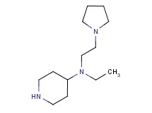 N-ethyl-N-[2-(1-pyrrolidinyl)ethyl]-4-piperidinamine dihydrochloride