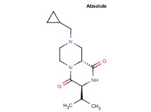 (3S,9aR)-8-(cyclopropylmethyl)-3-isopropyltetrahydro-2H-pyrazino[1,2-a]pyrazine-1,4(3H,6H)-dione