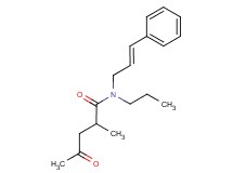 2-methyl-4-oxo-N-[(2E)-3-phenylprop-2-en-1-yl]-N-propylpentanamide