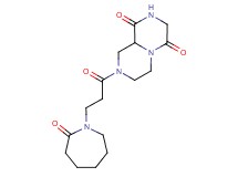 8-[3-(2-oxoazepan-1-yl)propanoyl]tetrahydro-2H-pyrazino[1,2-a]pyrazine-1,4(3H,6H)-dione