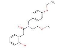 N-(4-ethoxybenzyl)-2-(2-hydroxyphenyl)-N-(2-methoxyethyl)acetamide