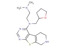 N,N-dimethyl-N'-(tetrahydrofuran-2-ylmethyl)-N'-(5,6,7,8-tetrahydropyrido[4',3':4,5]thieno[2,3-d]pyrimidin-4-yl)ethane-1,2-diamine