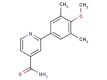 2-(4-methoxy-3,5-dimethylphenyl)isonicotinamide