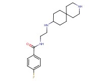 N-[2-(3-azaspiro[5.5]undec-9-ylamino)ethyl]-4-fluorobenzamide dihydrochloride