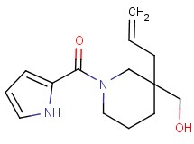 [3-allyl-1-(1H-pyrrol-2-ylcarbonyl)-3-piperidinyl]methanol