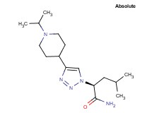 (2S)-2-[4-(1-isopropylpiperidin-4-yl)-1H-1,2,3-triazol-1-yl]-4-methylpentanamide
