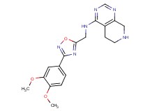N-{[3-(3,4-dimethoxyphenyl)-1,2,4-oxadiazol-5-yl]methyl}-5,6,7,8-tetrahydropyrido[3,4-d]pyrimidin-4-amine