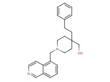 [1-(5-isoquinolinylmethyl)-4-(2-phenylethyl)-4-piperidinyl]methanol