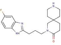 2-[3-(5-fluoro-1H-benzimidazol-2-yl)propyl]-2,9-diazaspiro[5.5]undecan-3-one dihydrochloride