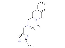 N-methyl-1-(2-methyl-1H-imidazol-4-yl)-N-[(2-methyl-1,2,3,4-tetrahydroisoquinolin-3-yl)methyl]methanamine