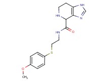 N-{2-[(4-methoxyphenyl)thio]ethyl}-4,5,6,7-tetrahydro-1H-imidazo[4,5-c]pyridine-4-carboxamide dihydrochloride