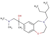 1-(dimethylamino)-2-[4-(2-ethylbutyl)-2,3,4,5-tetrahydro-1,4-benzoxazepin-7-yl]-2-propanol