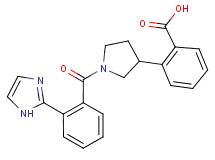 2-{1-[2-(1H-imidazol-2-yl)benzoyl]-3-pyrrolidinyl}benzoic acid