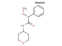 (2R)-2-methoxy-2-phenyl-N-(tetrahydro-2H-pyran-4-yl)acetamide