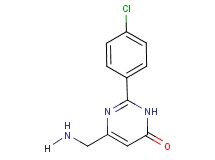 6-(aminomethyl)-2-(4-chlorophenyl)pyrimidin-4(3H)-one