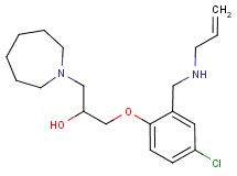 1-{2-[(allylamino)methyl]-4-chlorophenoxy}-3-(1-azepanyl)-2-propanol