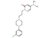 2-{3-[4-(3-chlorophenyl)piperazin-1-yl]propyl}-5-(dimethylamino)pyridazin-3(2H)-one