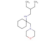 (2-ethylbutyl)[1-(4-morpholinylmethyl)cyclohexyl]amine