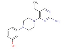 3-[4-(2-amino-5-ethylpyrimidin-4-yl)piperazin-1-yl]phenol
