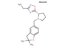 5-{(2S)-1-[(2,2-dimethyl-2,3-dihydro-1-benzofuran-5-yl)methyl]pyrrolidin-2-yl}-3-ethyl-1,2,4-oxadiazole