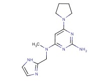 N~4~-(1H-imidazol-2-ylmethyl)-N~4~-methyl-6-pyrrolidin-1-ylpyrimidine-2,4-diamine