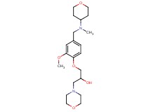 1-(2-methoxy-4-{[methyl(tetrahydro-2H-pyran-4-yl)amino]methyl}phenoxy)-3-morpholin-4-ylpropan-2-ol