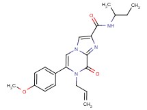 7-allyl-N-(sec-butyl)-6-(4-methoxyphenyl)-8-oxo-7,8-dihydroimidazo[1,2-a]pyrazine-2-carboxamide