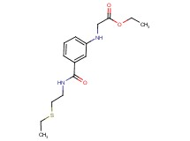 ethyl {[3-({[2-(ethylthio)ethyl]amino}carbonyl)phenyl]amino}acetate