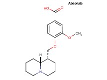 3-methoxy-4-[(1R,9aR)-octahydro-2H-quinolizin-1-ylmethoxy]benzoic acid