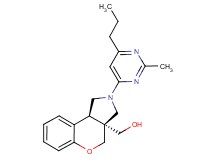 [(3aS*,9bS*)-2-(2-methyl-6-propylpyrimidin-4-yl)-1,2,3,9b-tetrahydrochromeno[3,4-c]pyrrol-3a(4H)-yl]methanol
