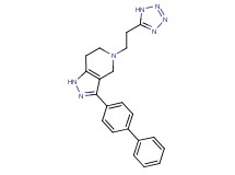 3-biphenyl-4-yl-5-[2-(1H-tetrazol-5-yl)ethyl]-4,5,6,7-tetrahydro-1H-pyrazolo[4,3-c]pyridine