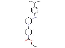 ethyl 3-[(4-isopropylphenyl)amino]-1,4'-bipiperidine-1'-carboxylate