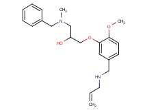 1-{5-[(allylamino)methyl]-2-methoxyphenoxy}-3-[benzyl(methyl)amino]-2-propanol