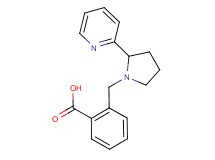 2-[(2-pyridin-2-ylpyrrolidin-1-yl)methyl]benzoic acid
