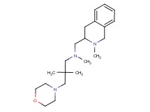 (2,2-dimethyl-3-morpholin-4-ylpropyl)methyl[(2-methyl-1,2,3,4-tetrahydroisoquinolin-3-yl)methyl]amine