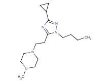 1-[2-(1-butyl-3-cyclopropyl-1H-1,2,4-triazol-5-yl)ethyl]-4-methylpiperazine