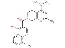 3-{[4-(dimethylamino)-2-methyl-5,8-dihydropyrido[3,4-d]pyrimidin-7(6H)-yl]carbonyl}-8-methyl-4-quinolinol