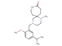 4-(5-isopropyl-2-methoxybenzyl)-1-methyl-1,4,9-triazaspiro[5.6]dodecan-10-one