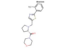 4-(1-{[2-(2-methylphenyl)-1,3-thiazol-5-yl]methyl}-L-prolyl)morpholine