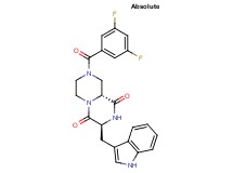 (3S,9aR)-8-(3,5-difluorobenzoyl)-3-(1H-indol-3-ylmethyl)tetrahydro-2H-pyrazino[1,2-a]pyrazine-1,4(3H,6H)-dione
